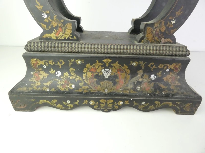 Vintage decoratieve kolompendule