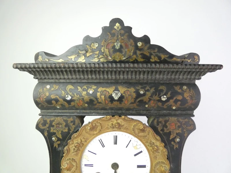 Vintage decoratieve kolompendule