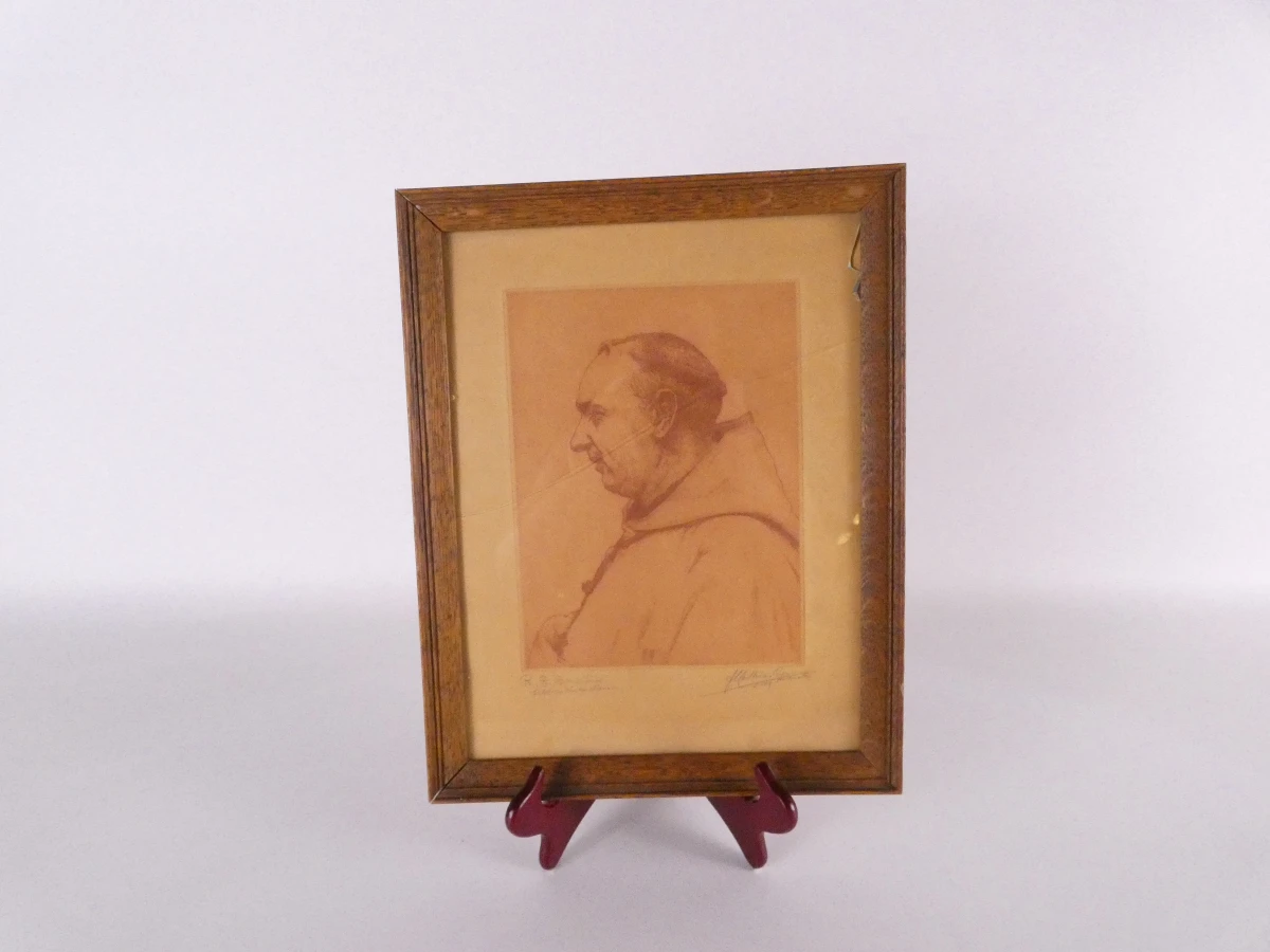 Pater Mathias Cox – Portret van Abt Tarcisius