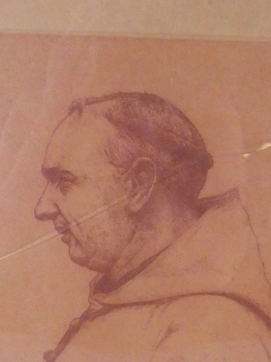 Pater Mathias Cox – Portret van Abt Tarcisius