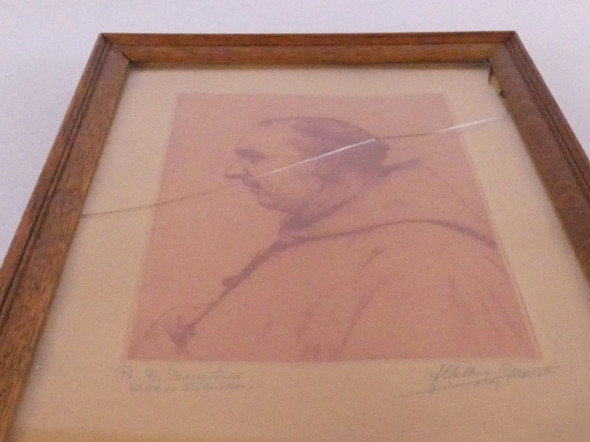 Pater Mathias Cox – Portret van Abt Tarcisius