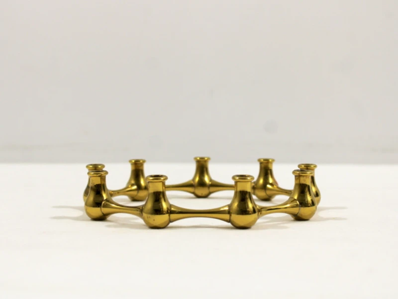 Jens Quistgaard vintage kandelaar Dansk Designs jaren 60