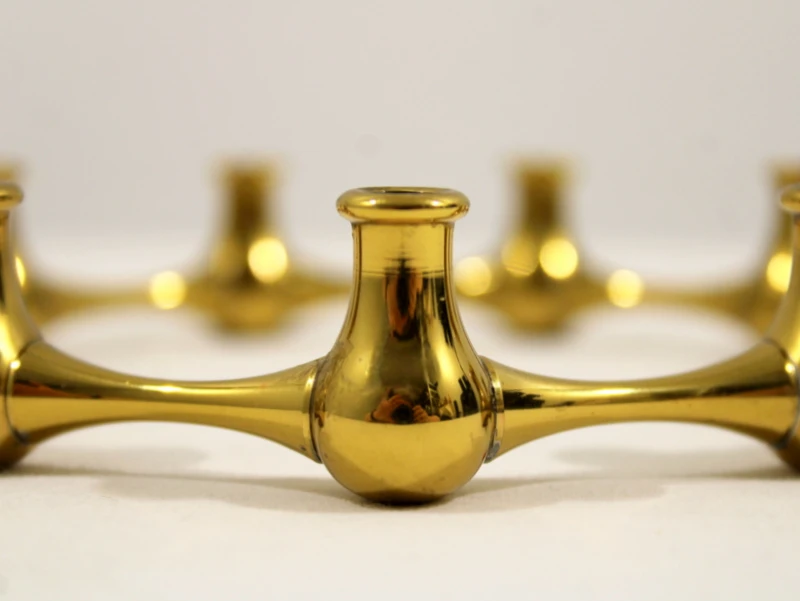 Jens Quistgaard vintage kandelaar Dansk Designs jaren 60