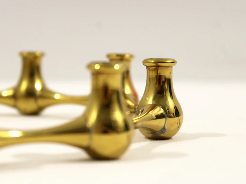 Jens Quistgaard vintage kandelaar Dansk Designs jaren 60