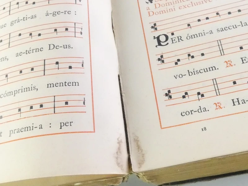 Interessante collectie oude kerkboeken