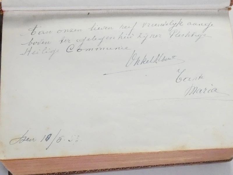 Interessante collectie oude kerkboeken