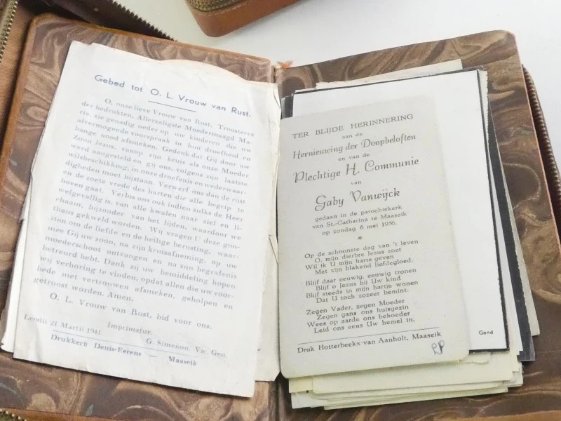 Interessante collectie oude kerkboeken