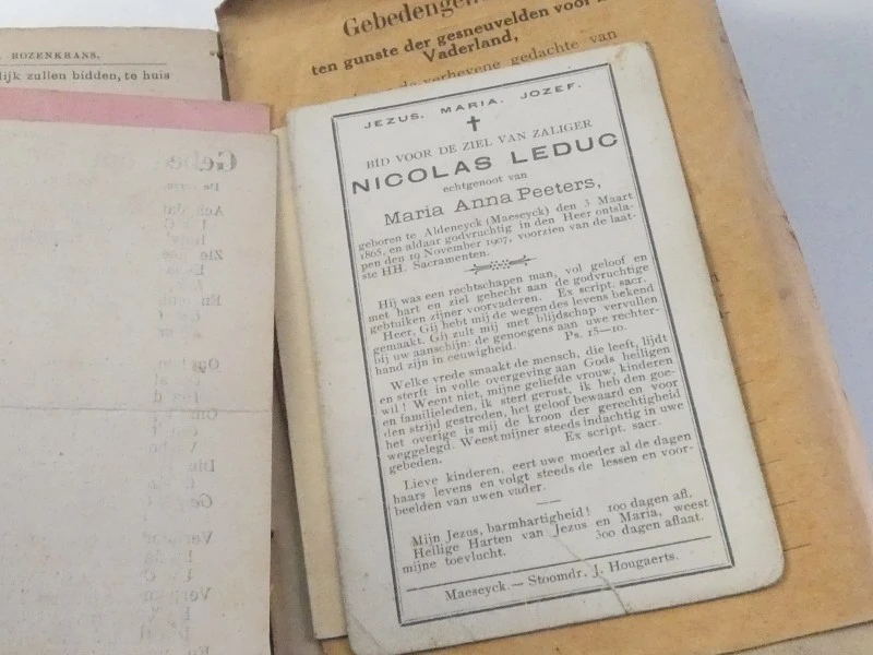 Interessante collectie oude kerkboeken