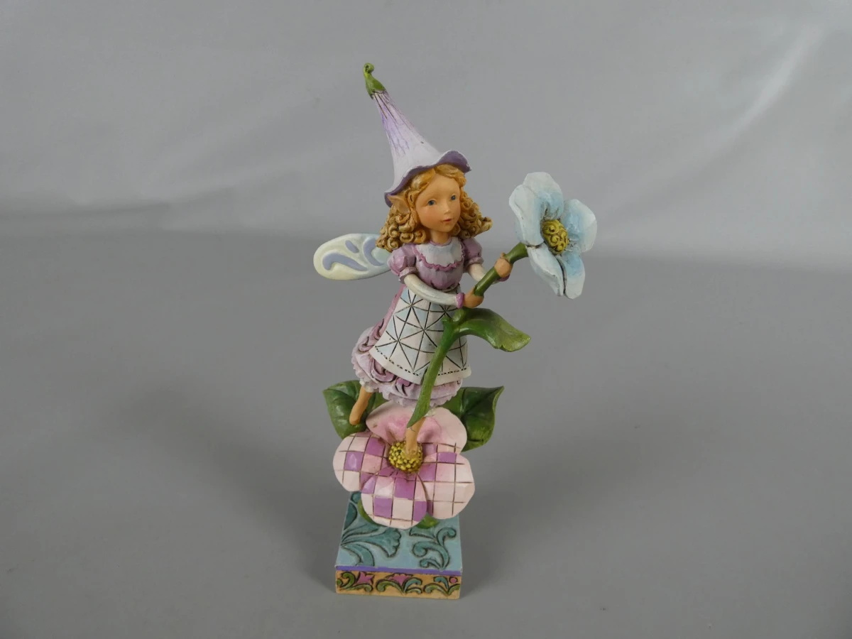 Jim Shore Heartwood Creek "Smell The Flowers" Elfenbeeldje