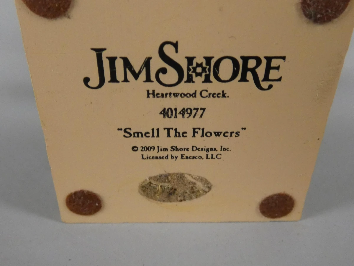 Jim Shore Heartwood Creek "Smell The Flowers" Elfenbeeldje