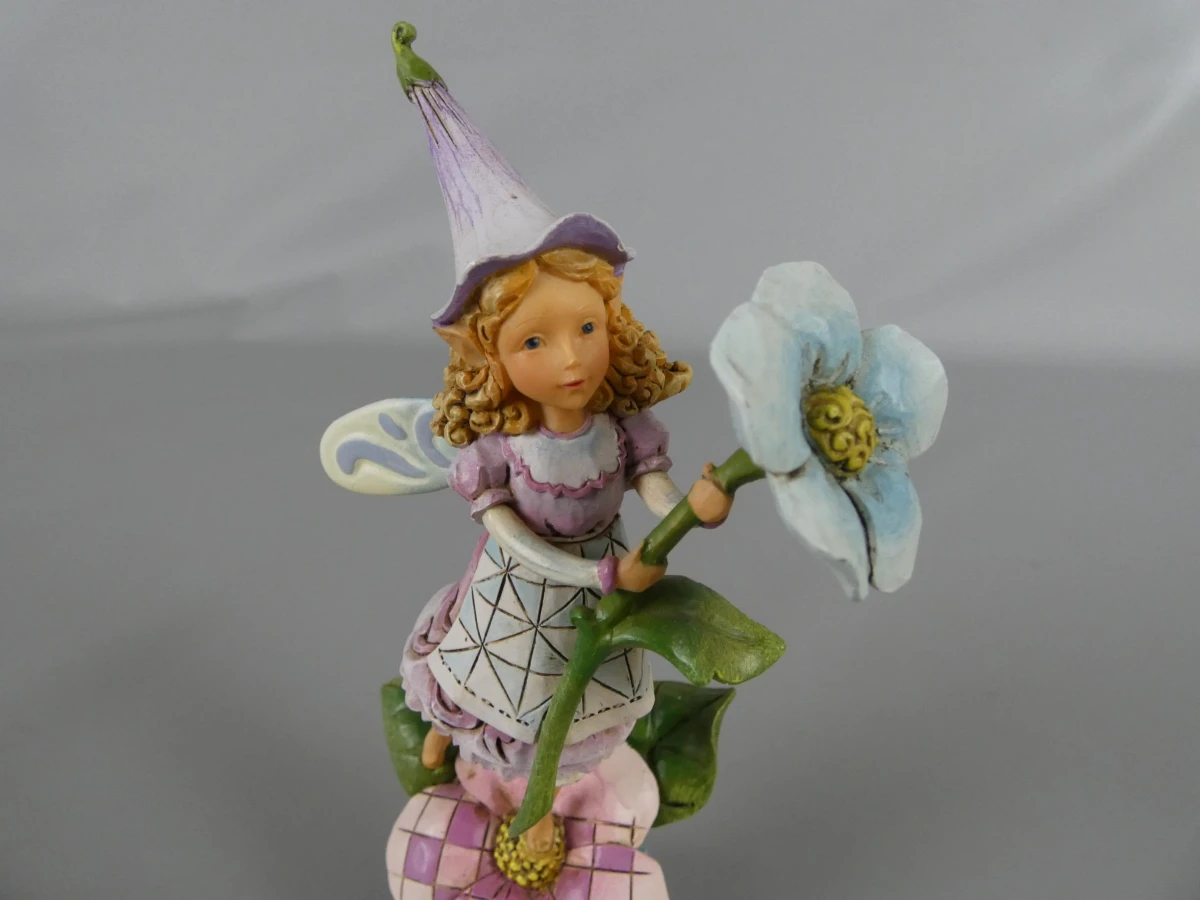 Jim Shore Heartwood Creek "Smell The Flowers" Elfenbeeldje