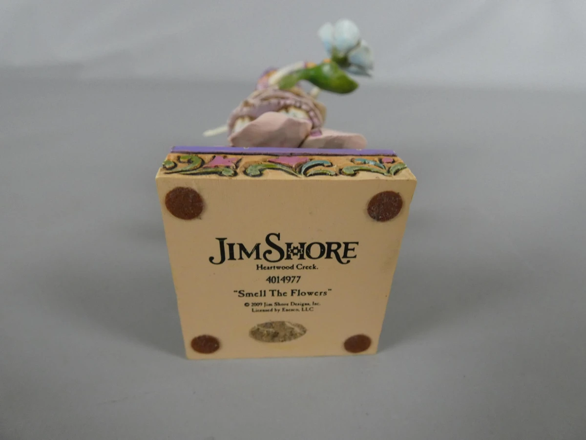 Jim Shore Heartwood Creek "Smell The Flowers" Elfenbeeldje