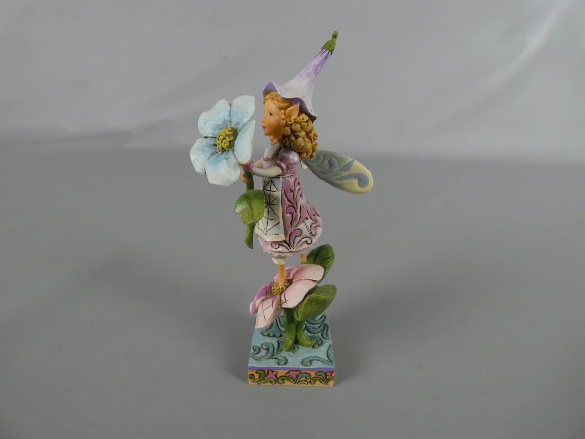 Jim Shore Heartwood Creek "Smell The Flowers" Elfenbeeldje