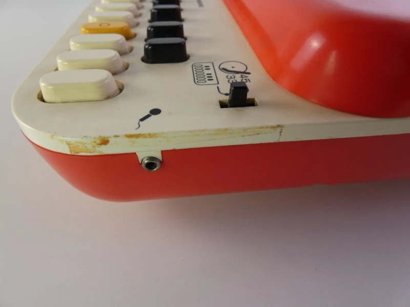 Vintage Panasonic platenspeler met orgel
