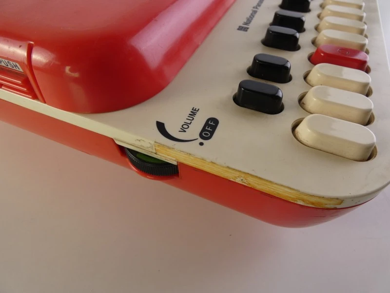 Vintage Panasonic platenspeler met orgel