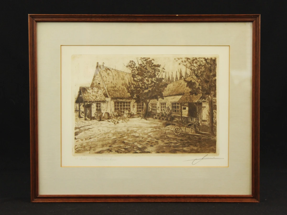 Ets 'Martinushoeve Zandvliet' 1978 Albert De Vree (1942-2022)