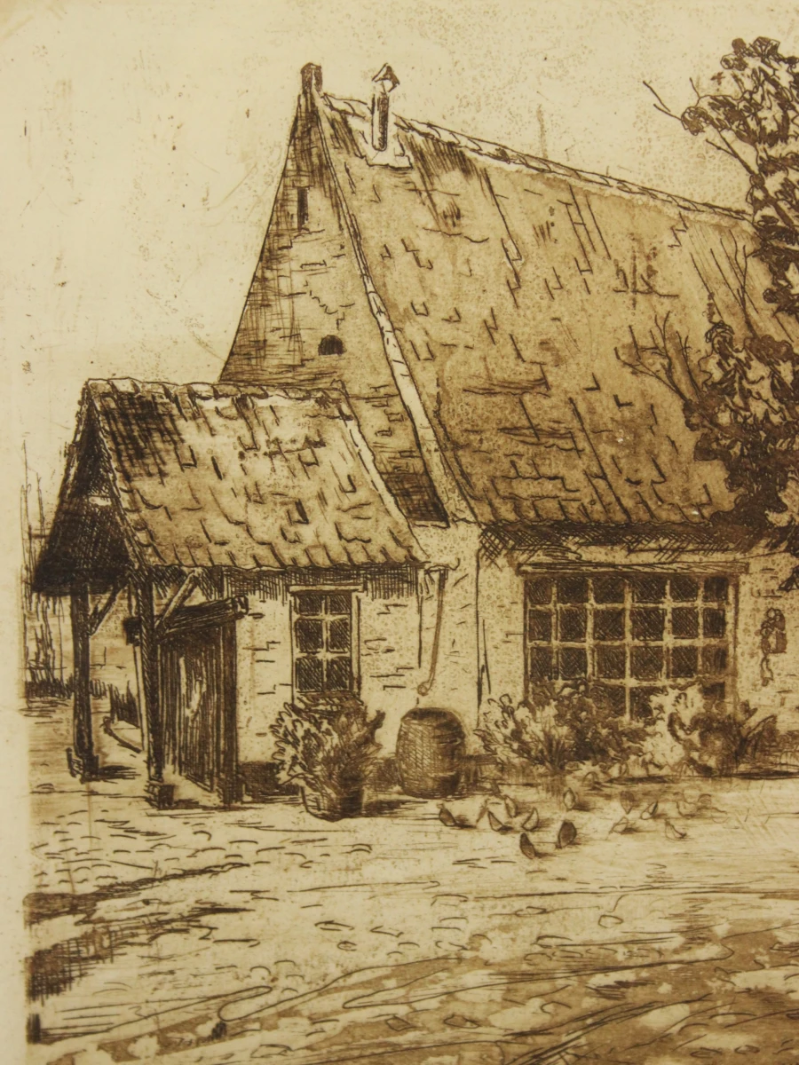 Ets 'Martinushoeve Zandvliet' 1978 Albert De Vree (1942-2022)
