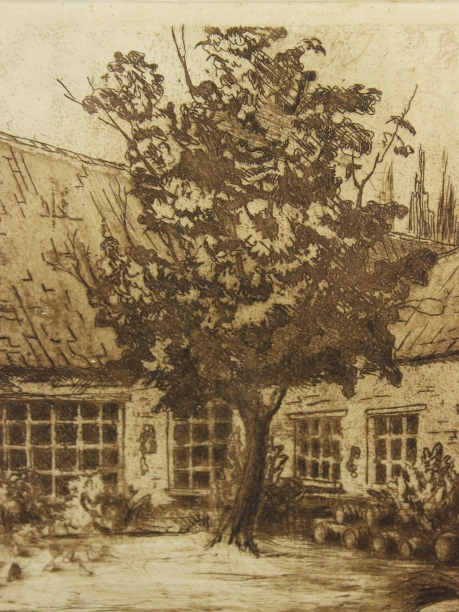 Ets 'Martinushoeve Zandvliet' 1978 Albert De Vree (1942-2022)