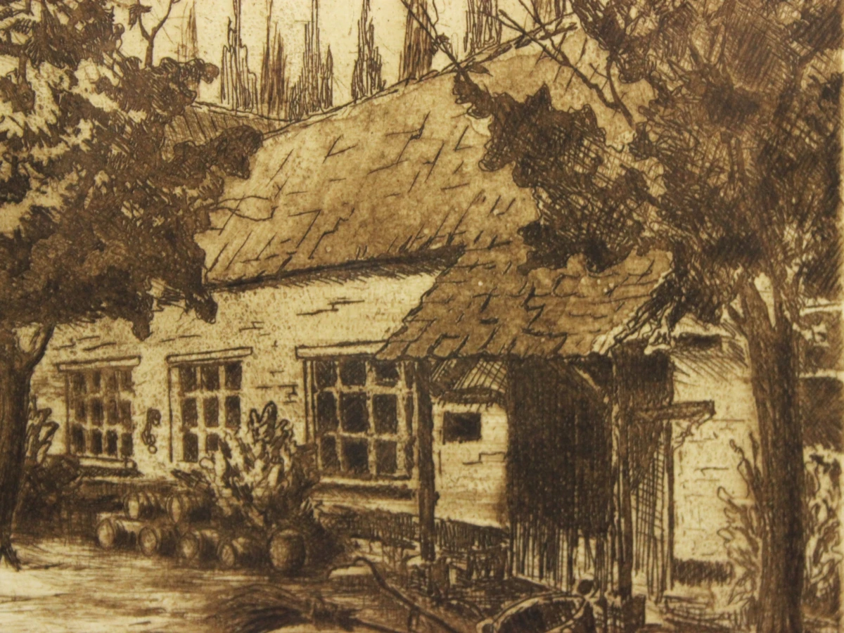 Ets 'Martinushoeve Zandvliet' 1978 Albert De Vree (1942-2022)