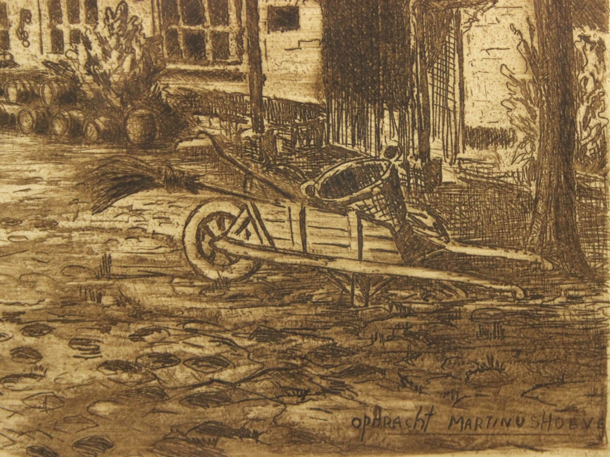 Ets 'Martinushoeve Zandvliet' 1978 Albert De Vree (1942-2022)