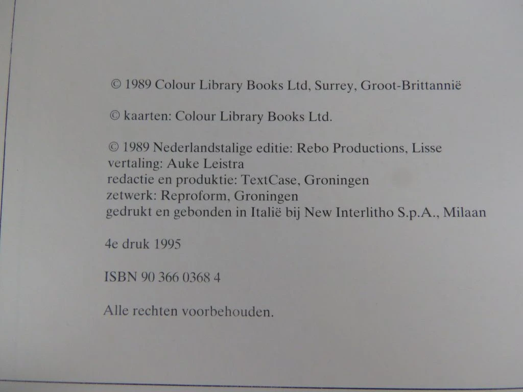 Gedenkboek van de Tweede Wereldoorlog, 4e druk 1995