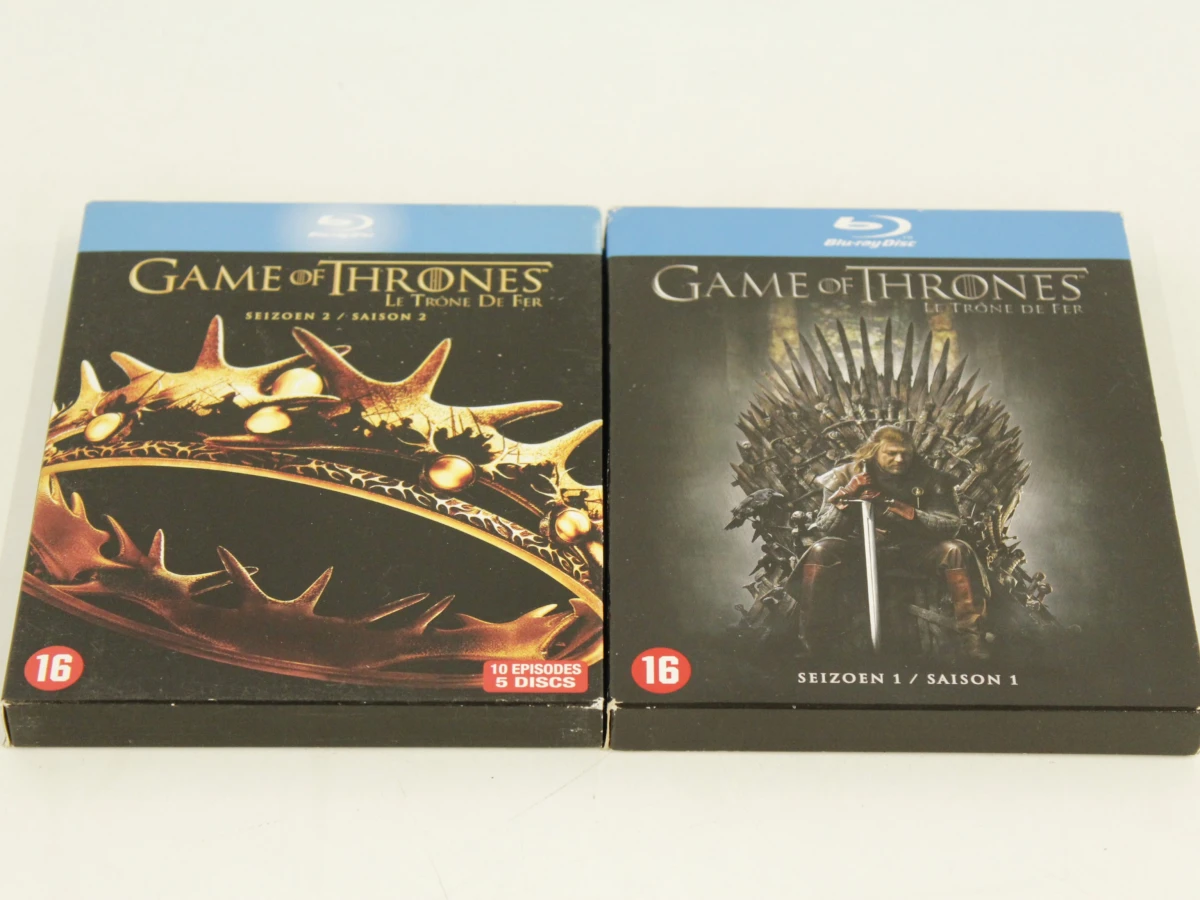 Risk bordspel Game of Thrones Deluxe editie met Blu-ray seizoenen
