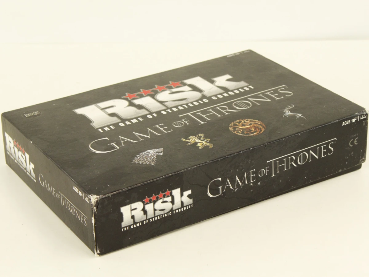 Risk bordspel Game of Thrones Deluxe editie met Blu-ray seizoenen