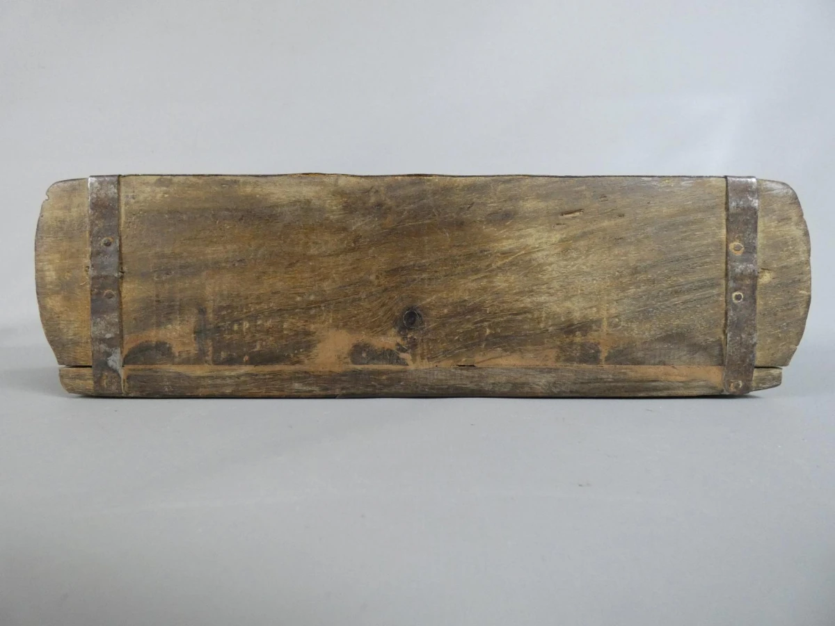 Antieke houten baksteenmal