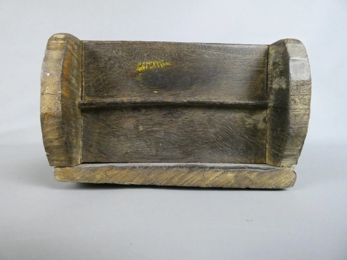 Antieke houten baksteenmal