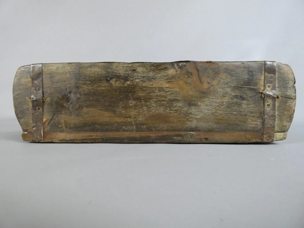 Antieke houten baksteenmal
