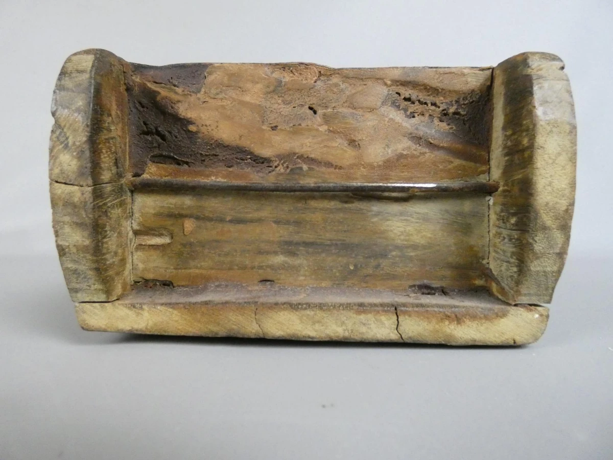 Antieke houten baksteenmal