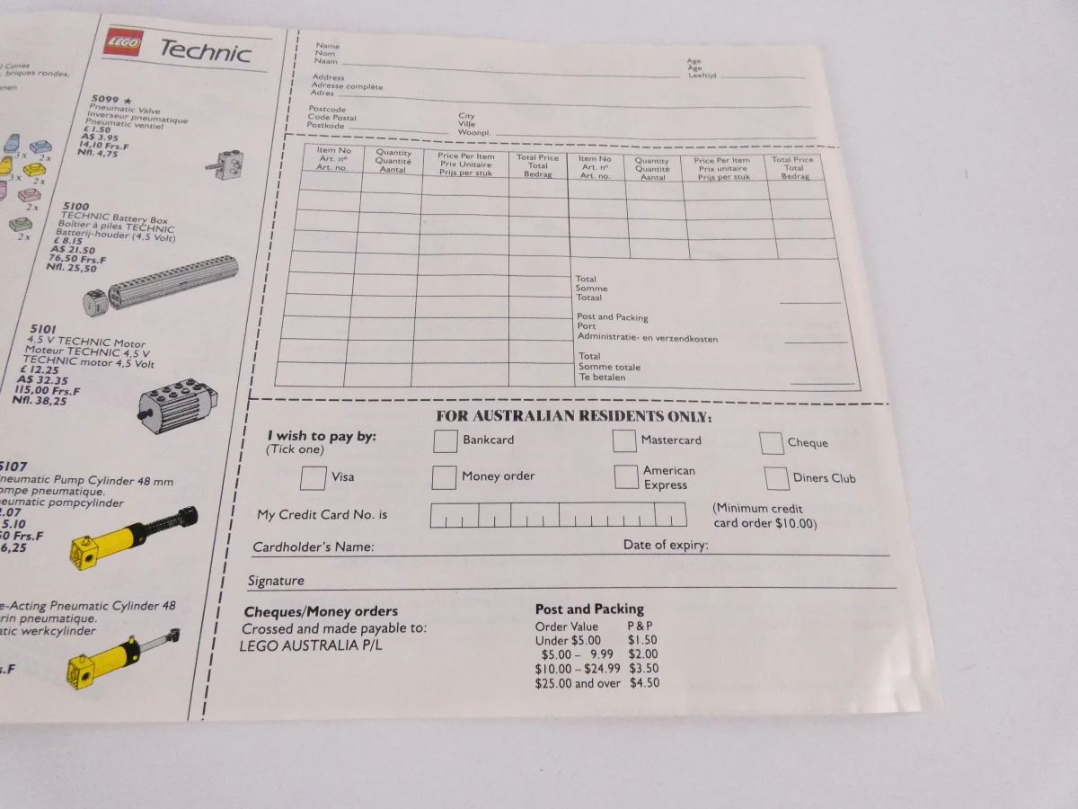 Lot LEGO Technic - sets 8838 & 8808 (jaren 90)