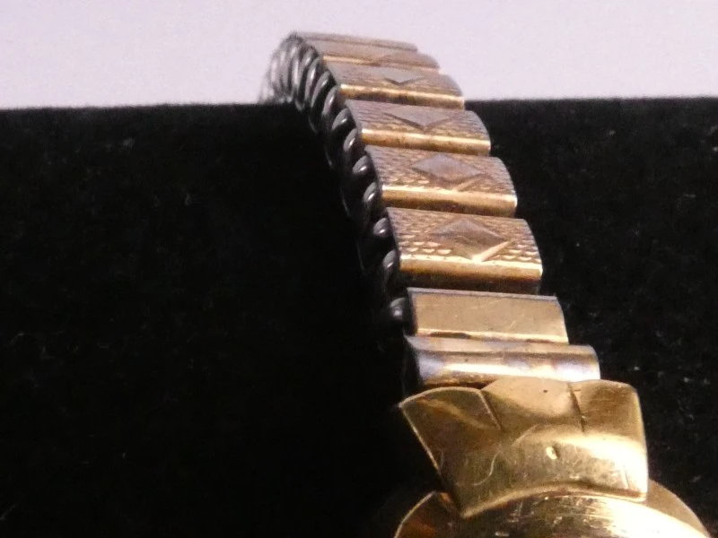 Vintage Pontiac Horloge (Swiss Made, 18K goud)