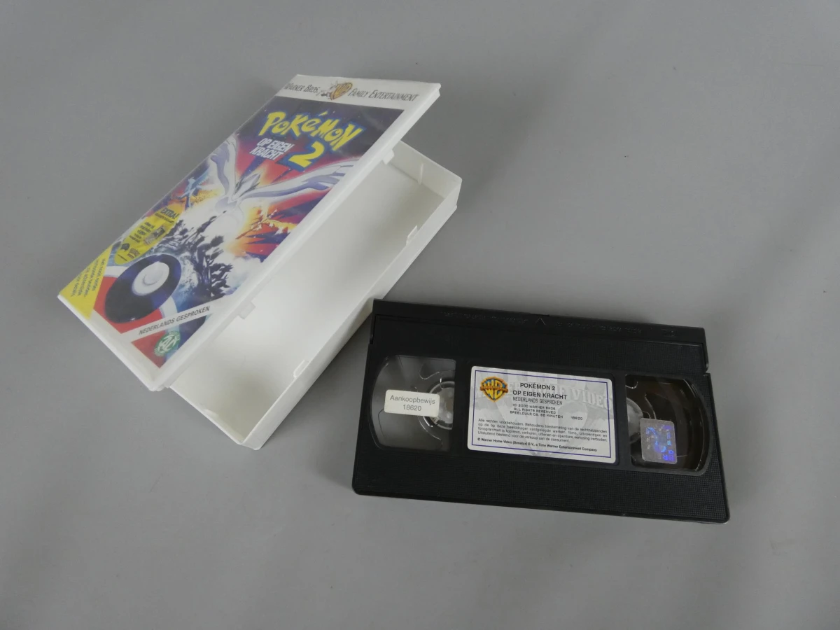 Pokémon Film Trilogy (1 t/m 3) op VHS - Nederlands Gesproken