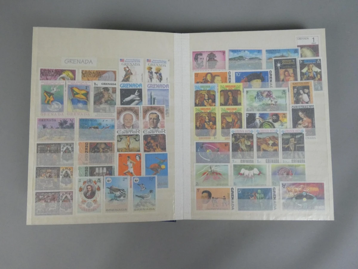 Gevuld Postzegelalbum - Diverse landen