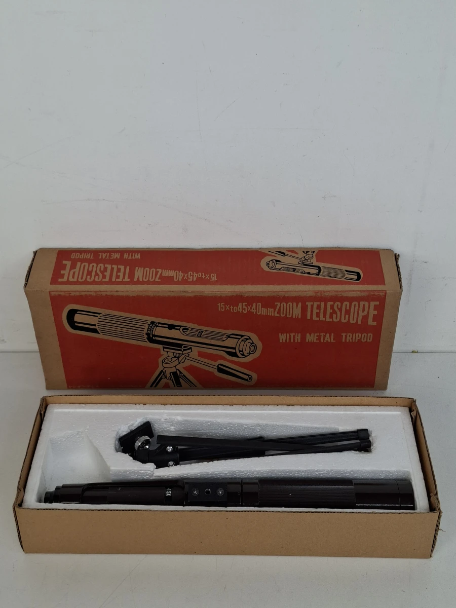 👀 Vintage Japanse 15x-45x40mm Zoom Telescoop  Model: NR 711 👀 - foto 3