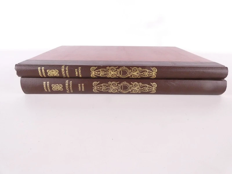 Flandria Illustrata, door Antonius Sanderus, in facsimile
