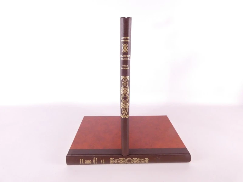 Flandria Illustrata, door Antonius Sanderus, in facsimile