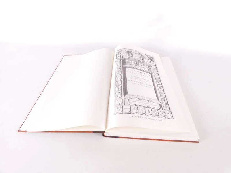 Flandria Illustrata, door Antonius Sanderus, in facsimile