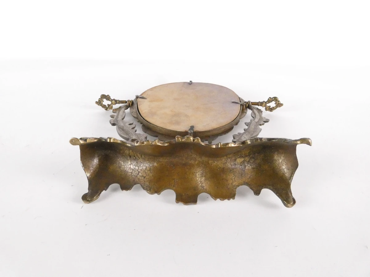 Tafelspiegel met messing frame