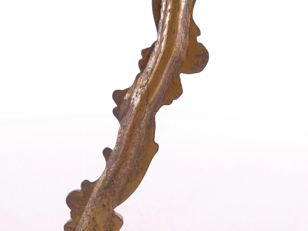 Tafelspiegel met messing frame