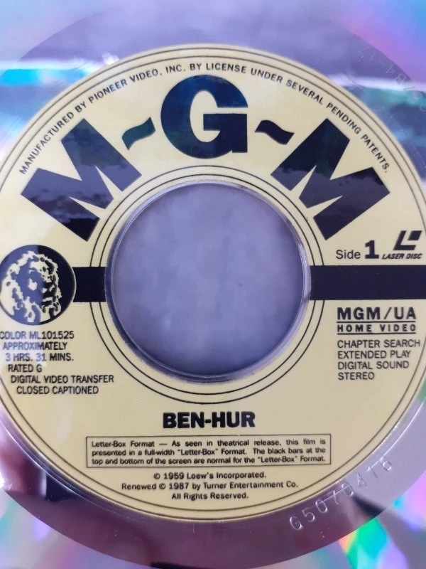 Laserdisc: Ben-Hur - Deluxe Letter-Box Edition - foto 5