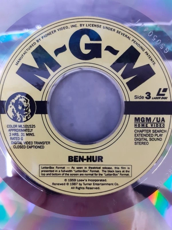 Laserdisc: Ben-Hur - Deluxe Letter-Box Edition - foto 7