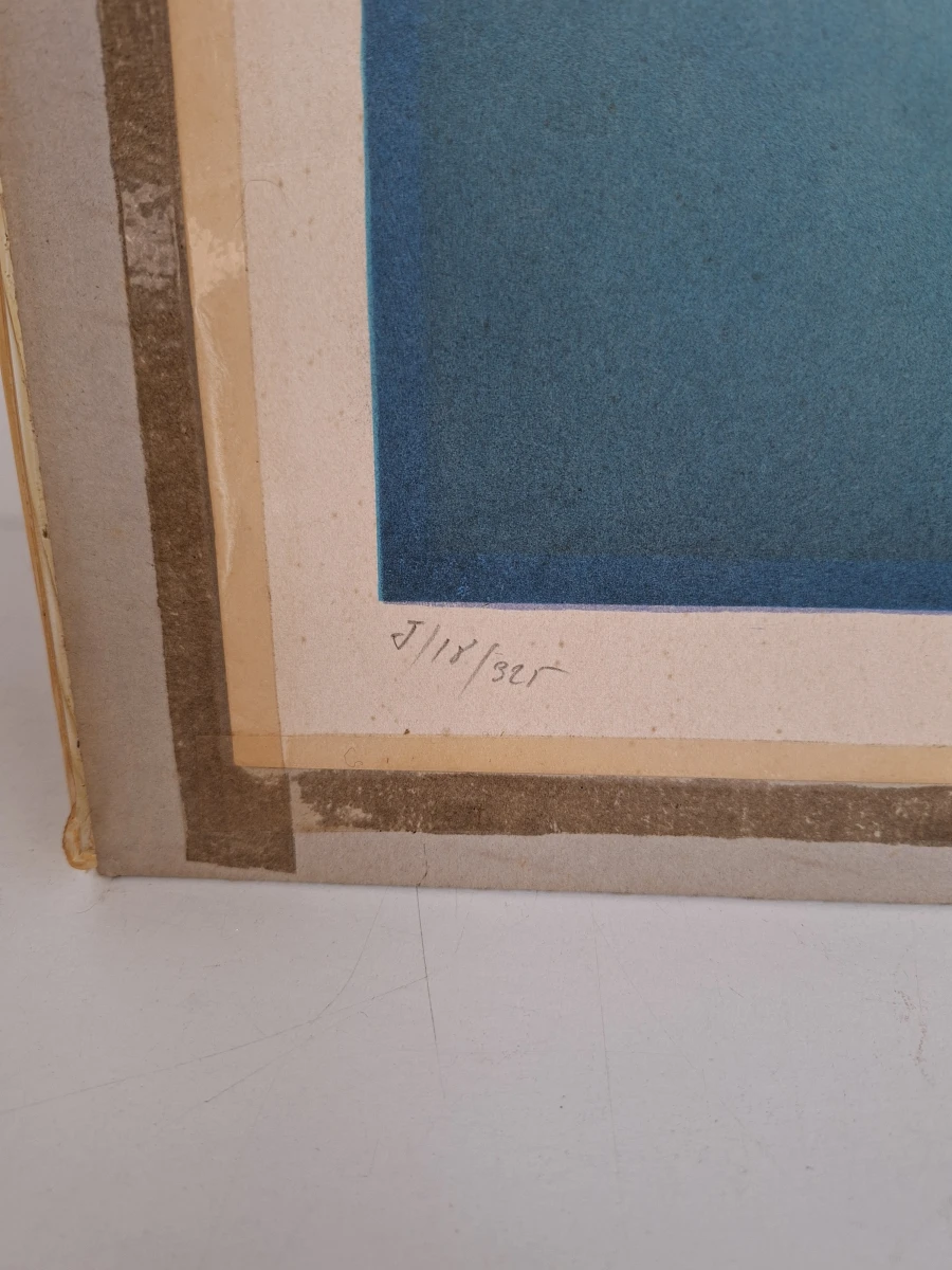 🖼️ Pol Mara – De Evenwichtige Dame (1971) – Handgenummerde Litho (Oplage 325) 🖼️