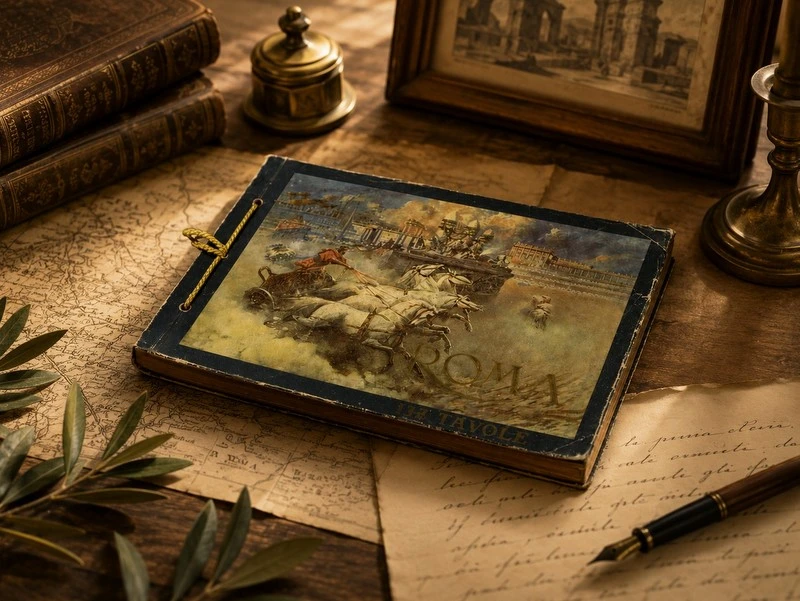 Roma Album Artistico con 132 Tavole jaren 1920-1930