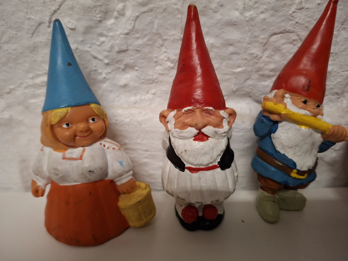 Retro David de Kabouter figuren
