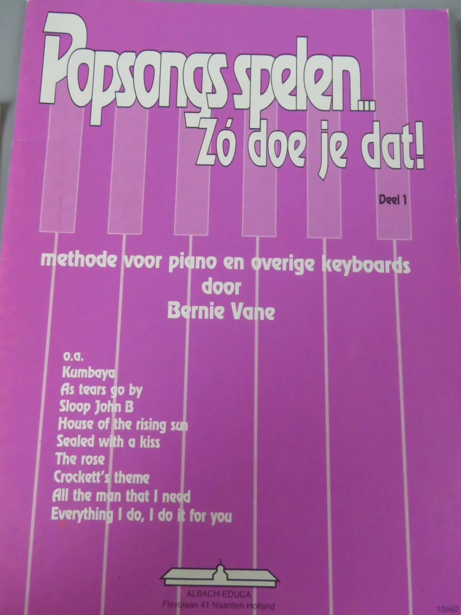 Piano muziekboeken