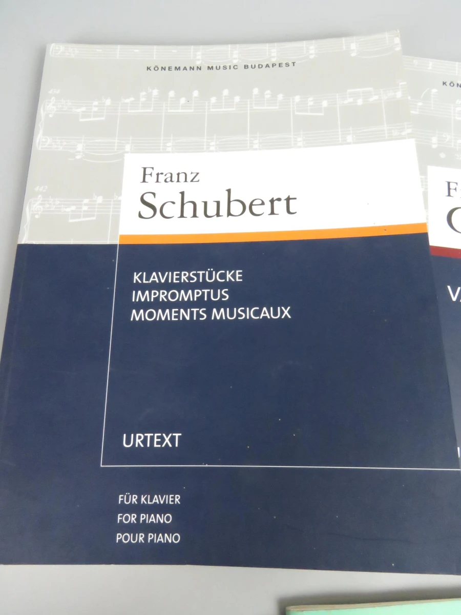 Piano muziekboeken