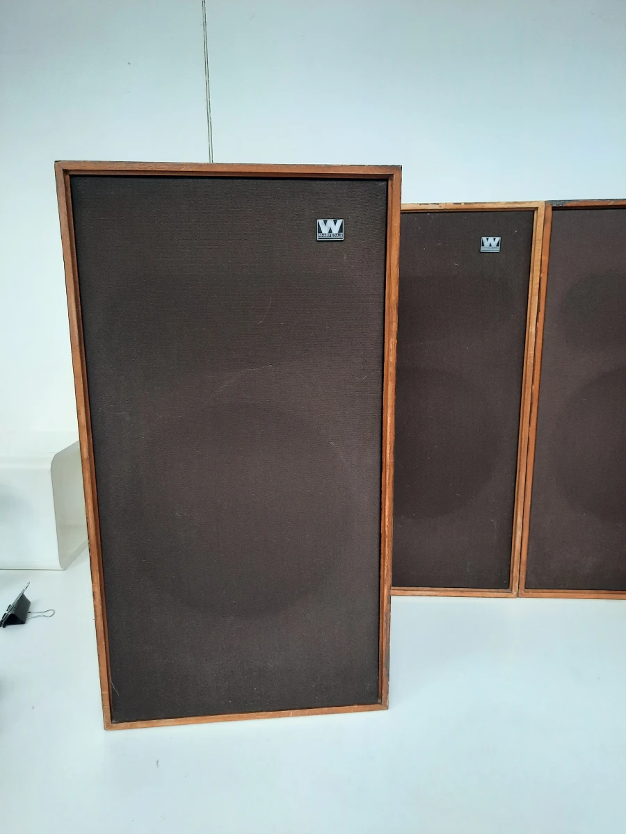 Set Wharfedale Glendale 3XP Luidsprekers – Klassieke Vintage Audio (Rank Hi-Fi)