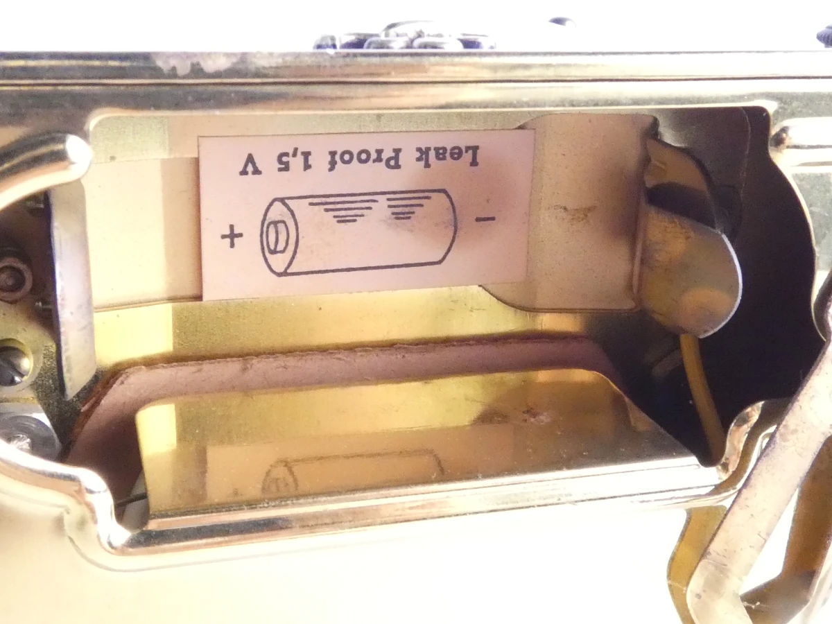 Vintage Art Deco tafelklok met herten